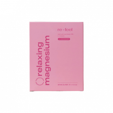 Морской магний с малиной в стиках ReFeel